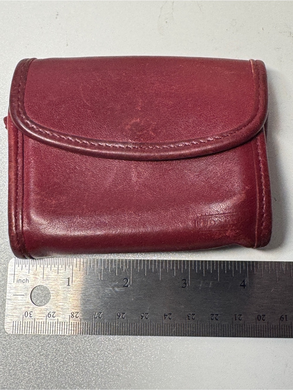 Coach vintage key chain coin card case Costa Rica made
